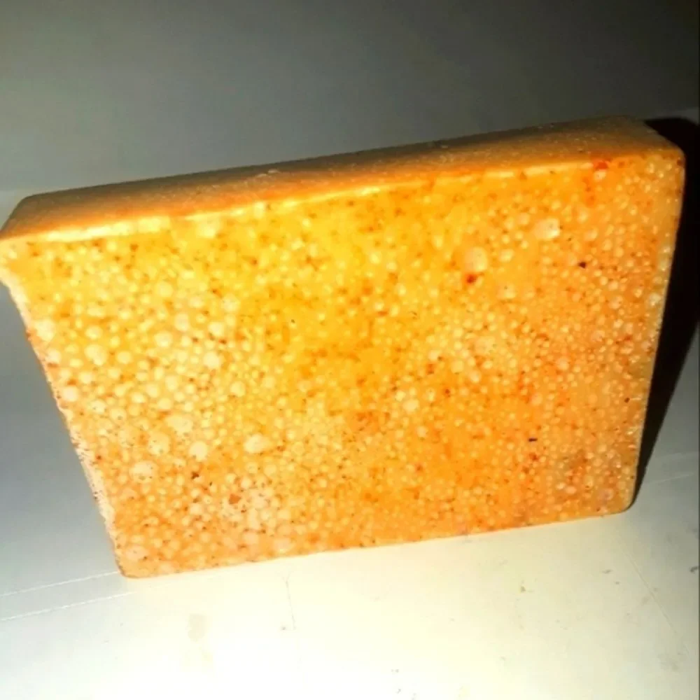 𝅺HandCRAFTED Organic Vanilla Honey& Oats soap bar